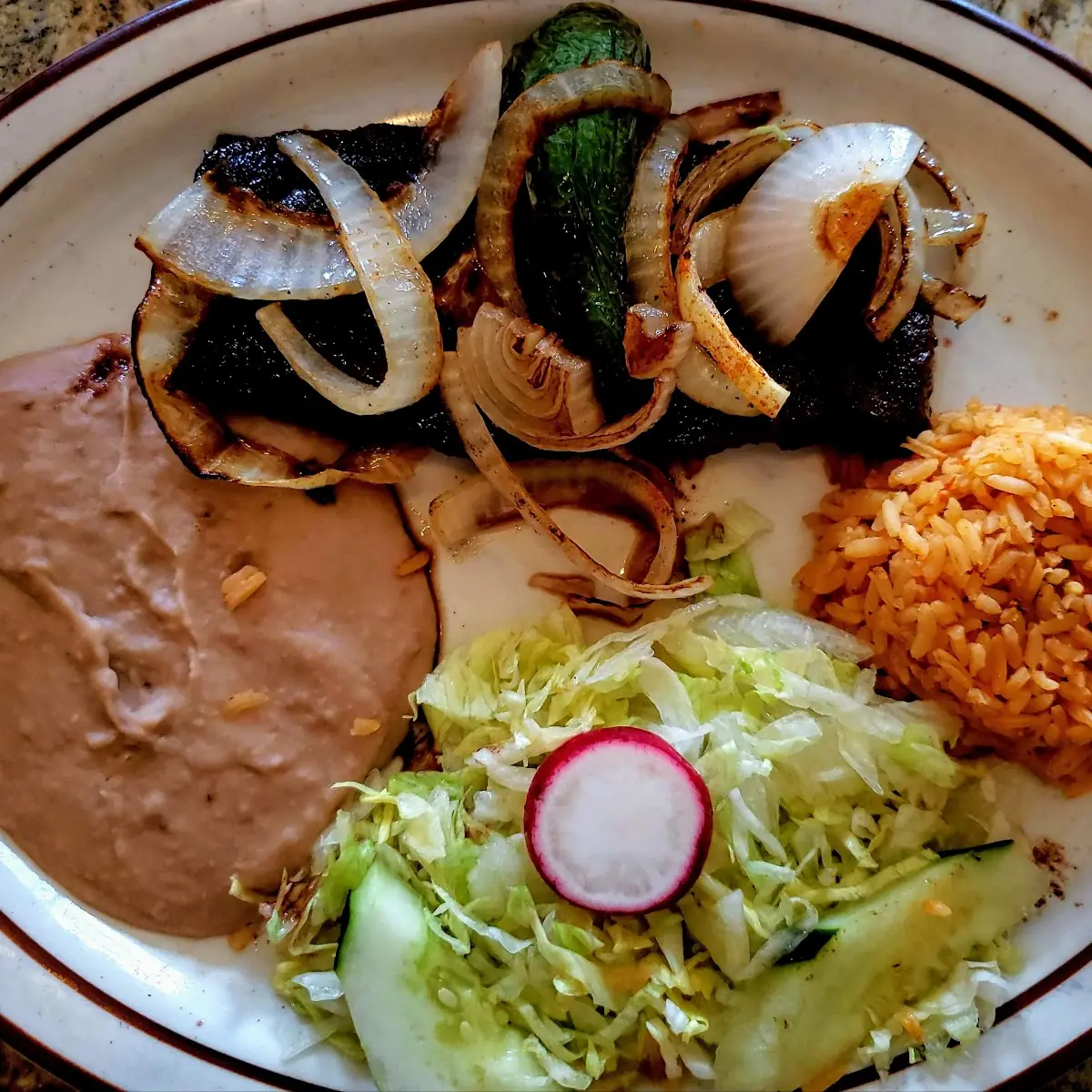 Carne Asada Plate