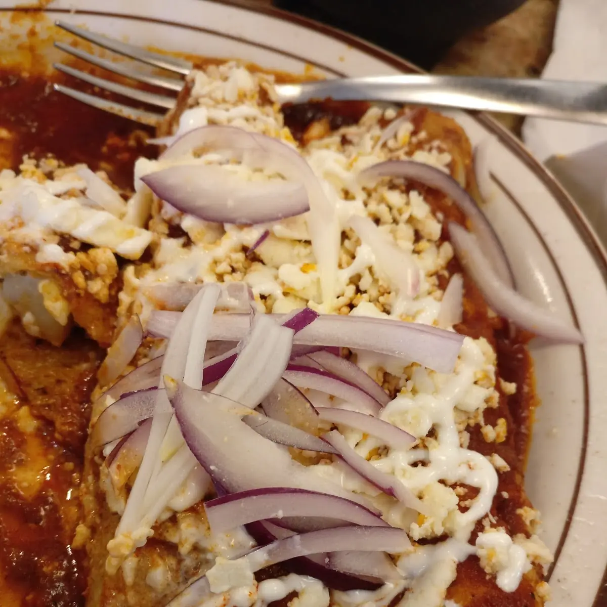 Mole Enchiladas