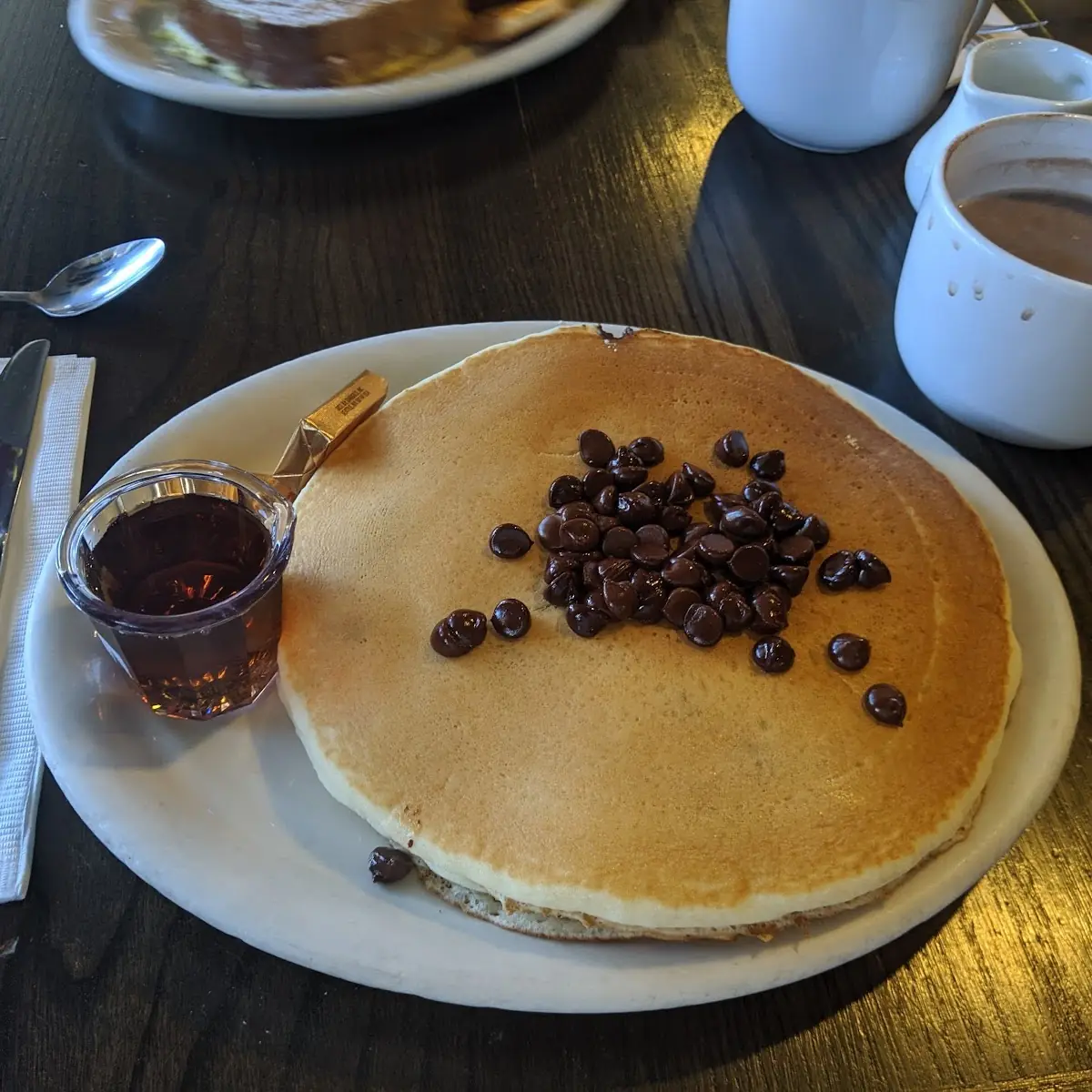Rum Raisin Pancakes