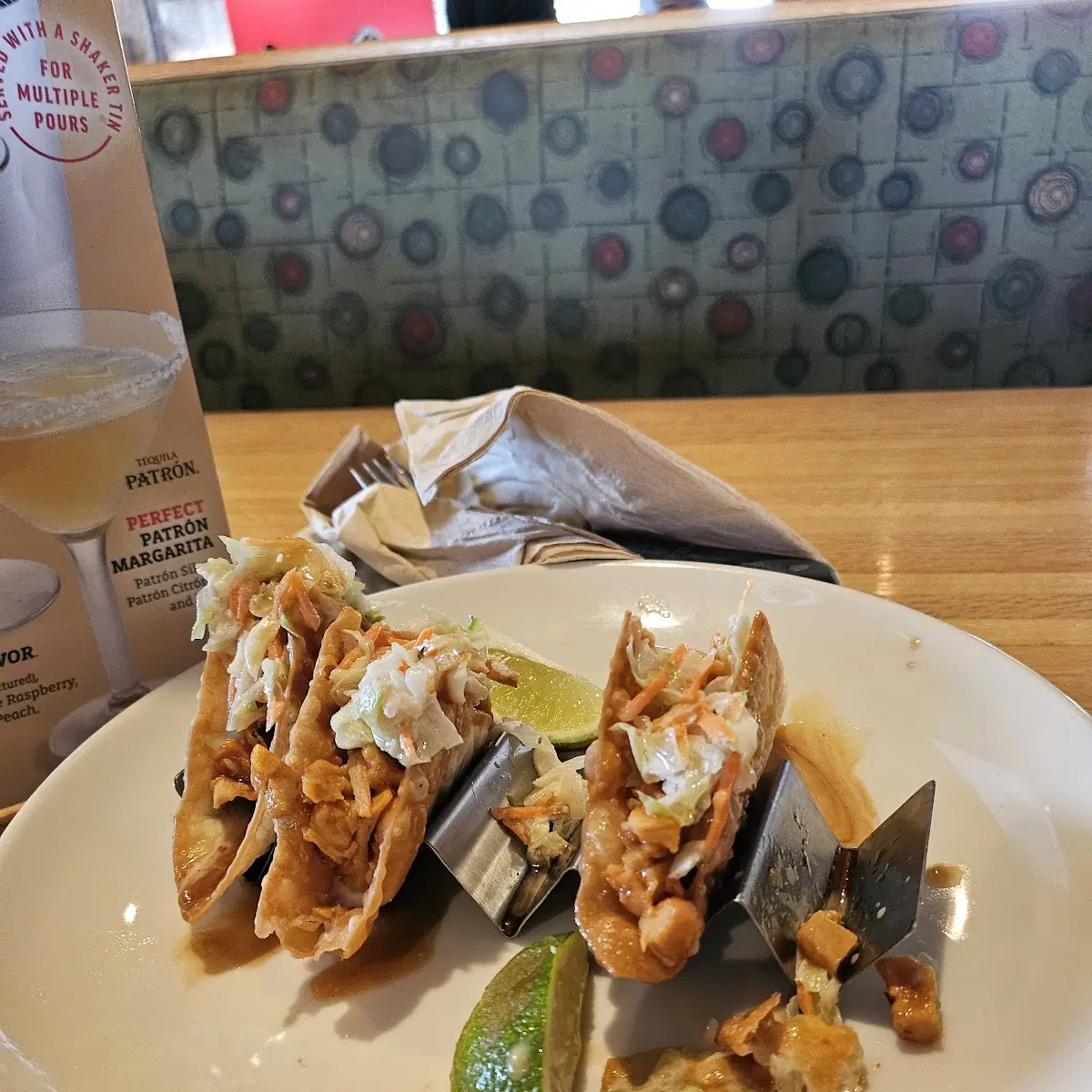 Wonton Chicken Tacos