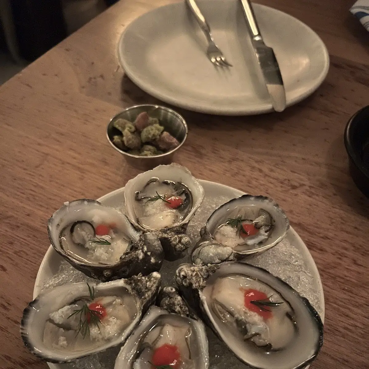 Oyster w Hot Sauce