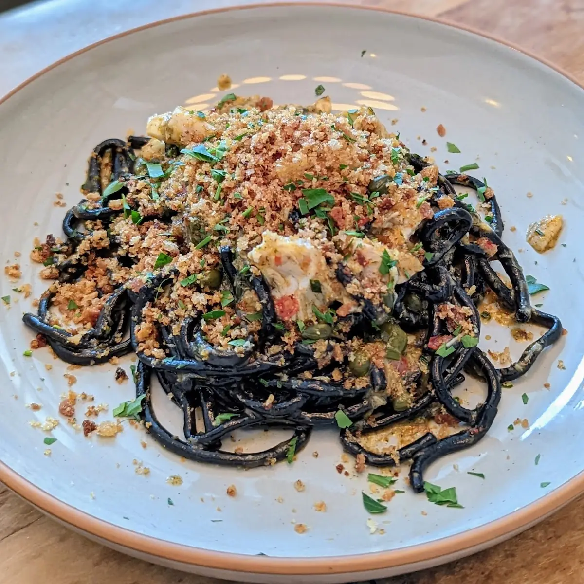 Squid Ink Spaghetti