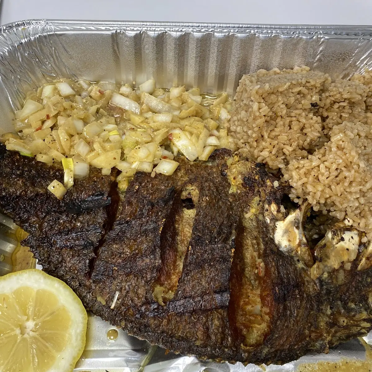 Grilled Fish Poisson Braise