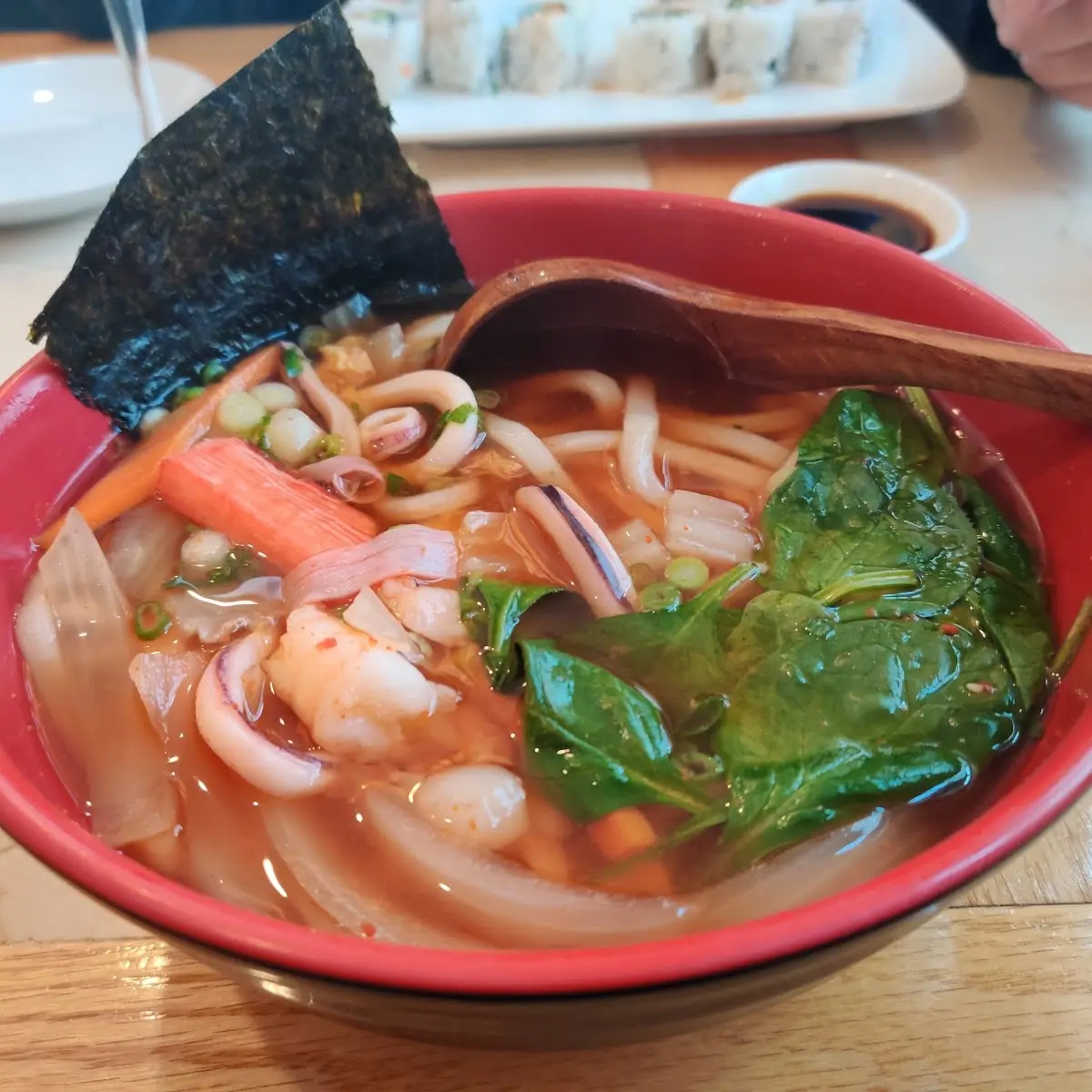 Regular or Spicy Seafood Udon