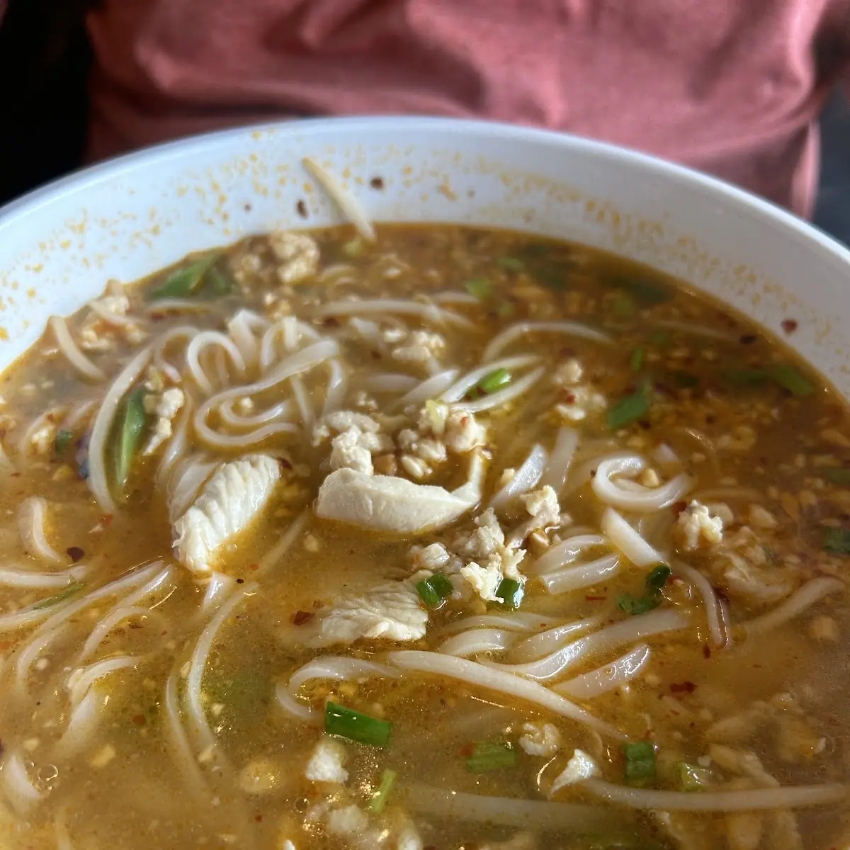 Chicken Tom Yum Noodle Soup