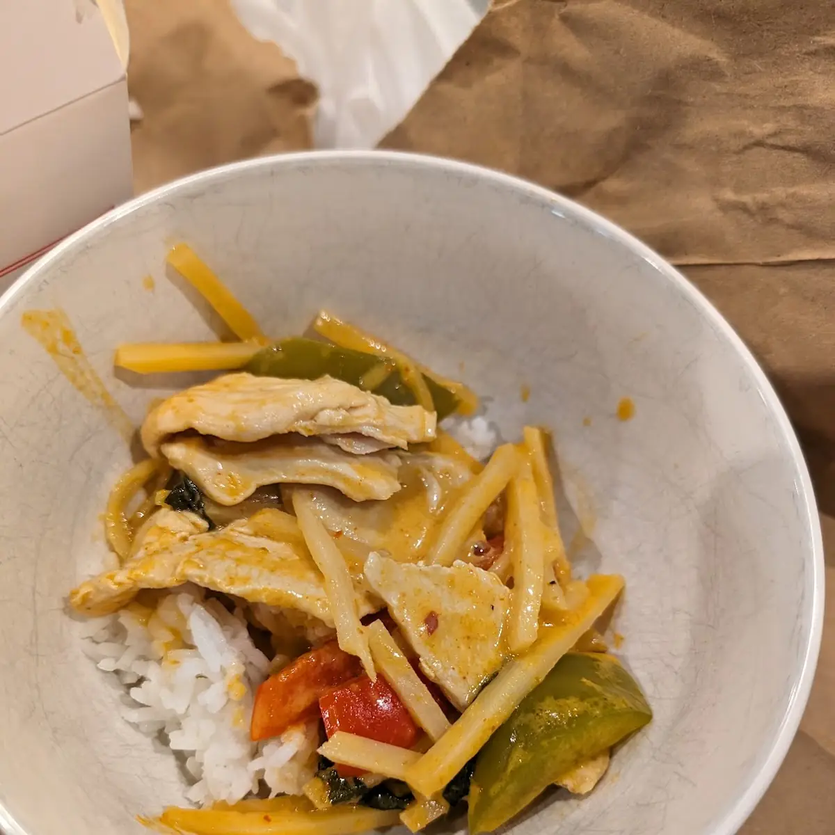 Red Curry Chicken