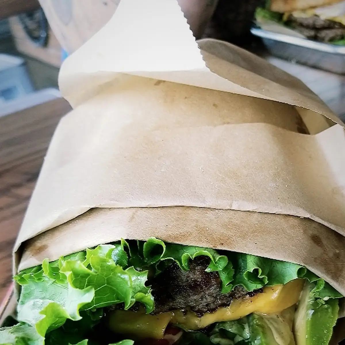 Lettuce Wrap Burger