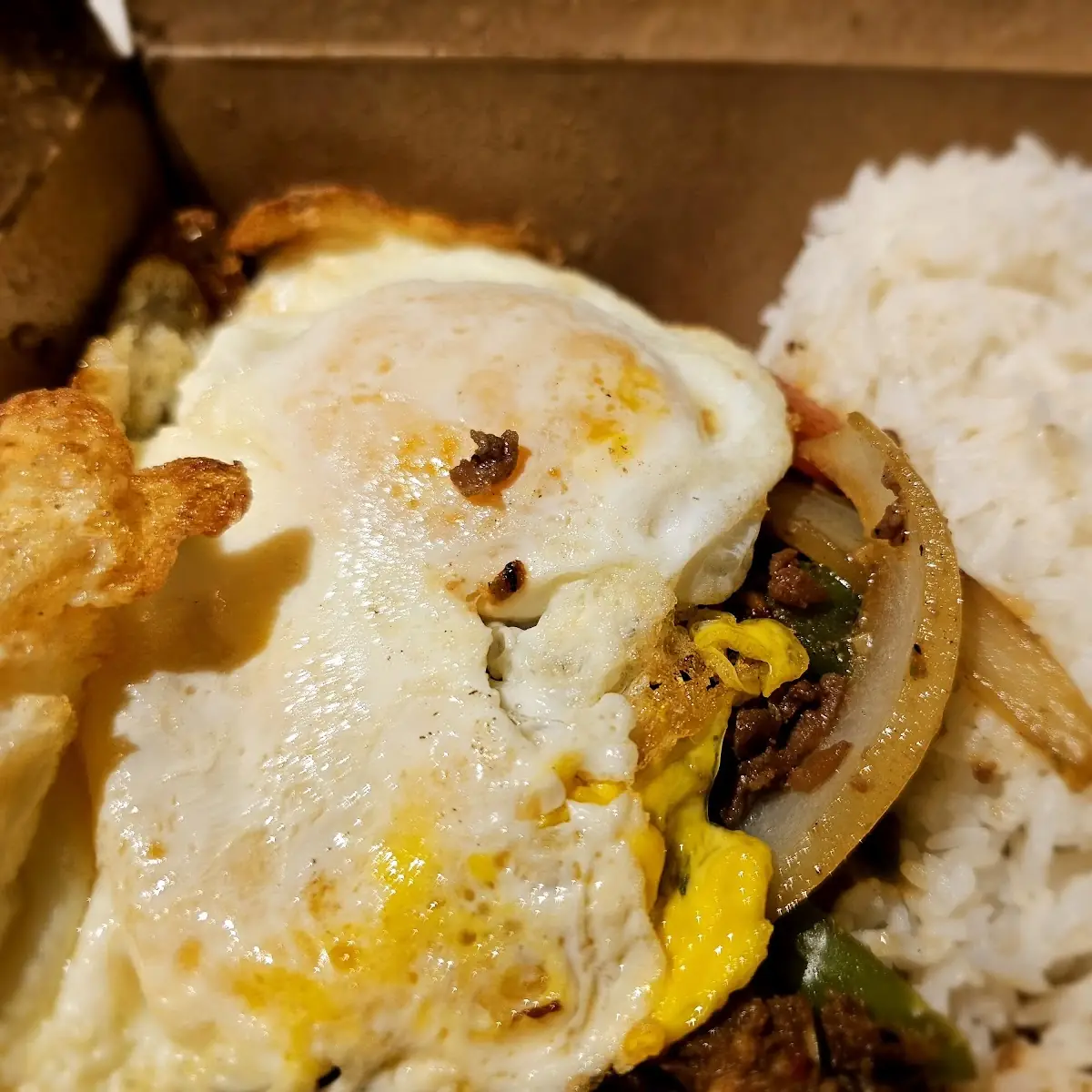 Thai Basil Chicken with Fried Egg