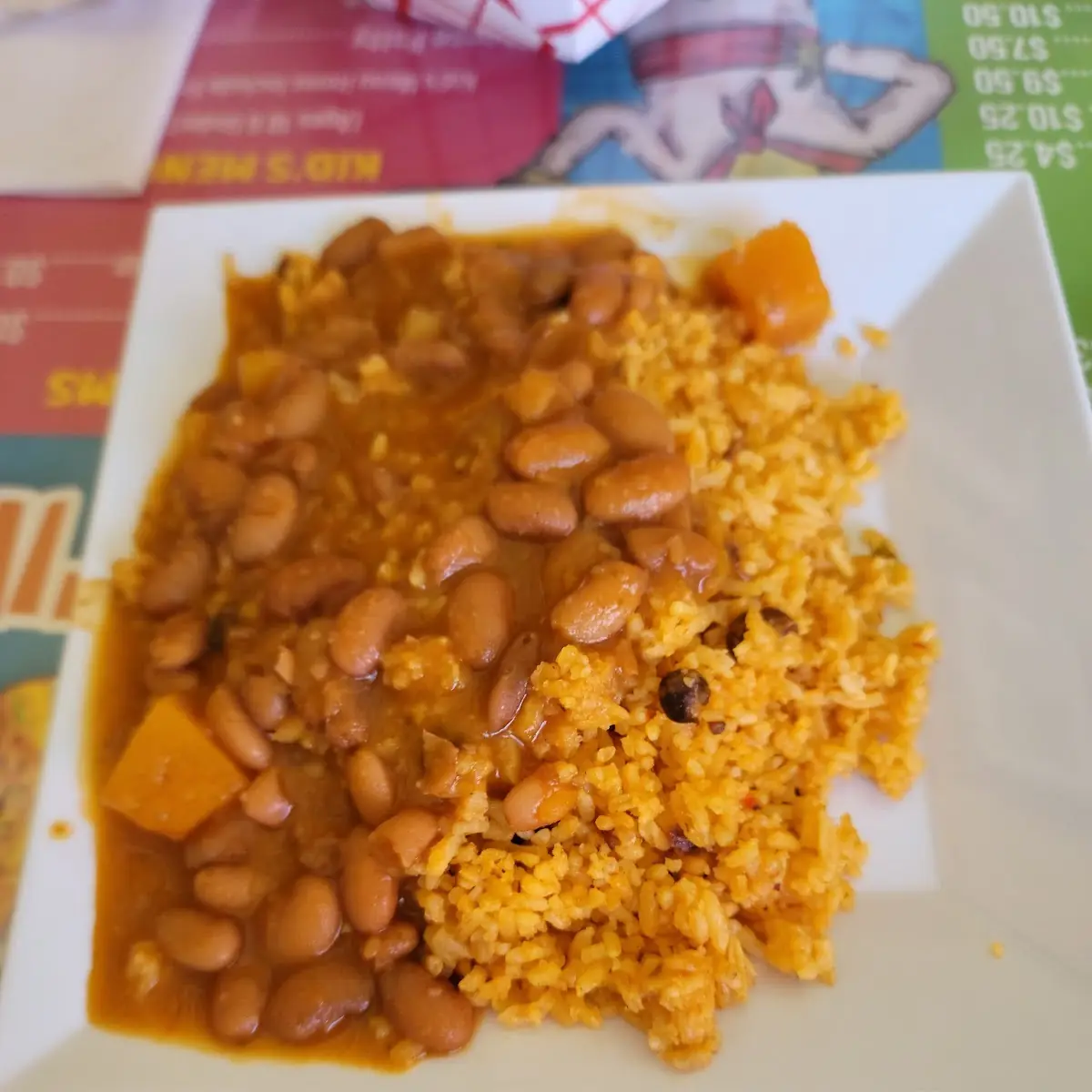 Yellow Rice with Beans