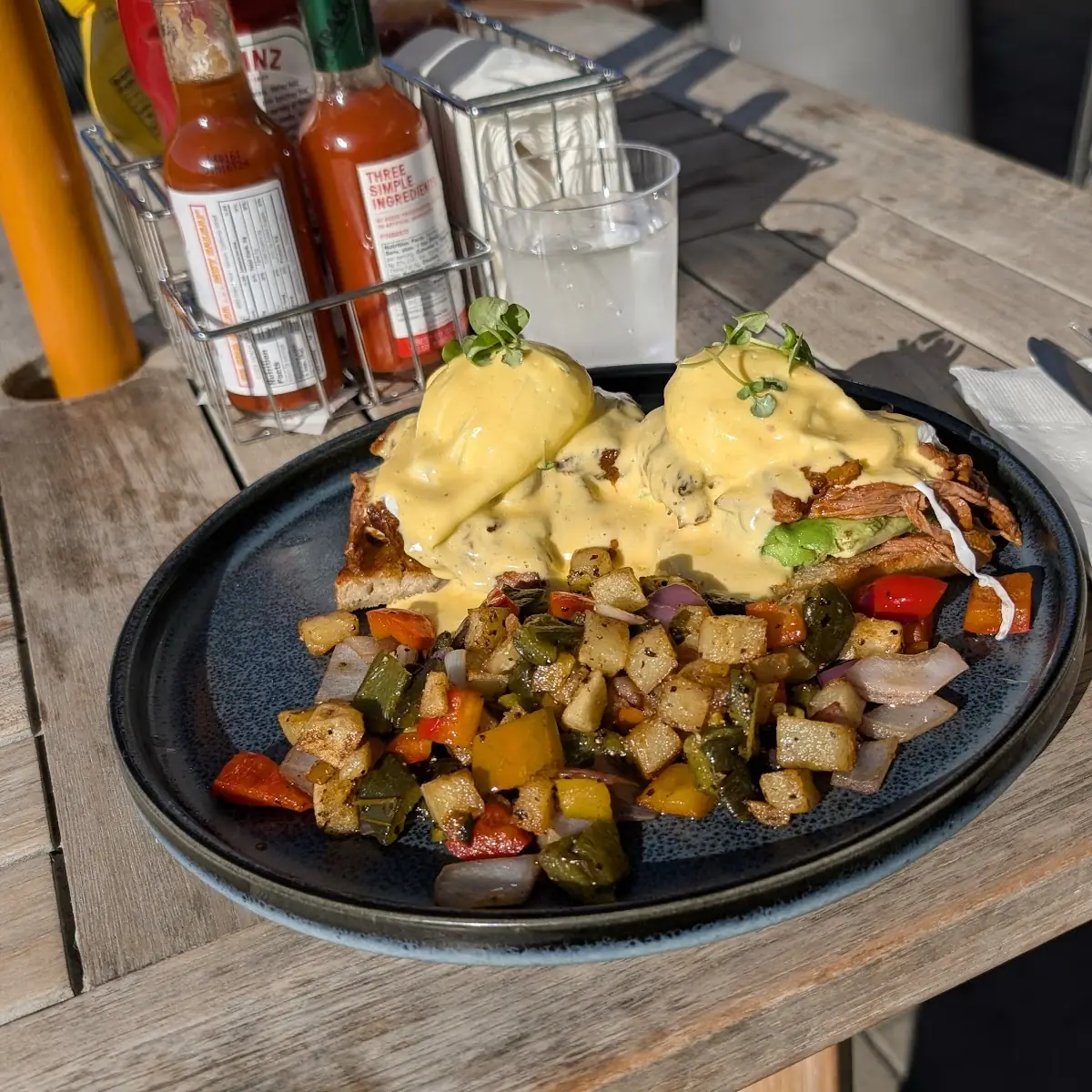 Brisket Egg Benedict