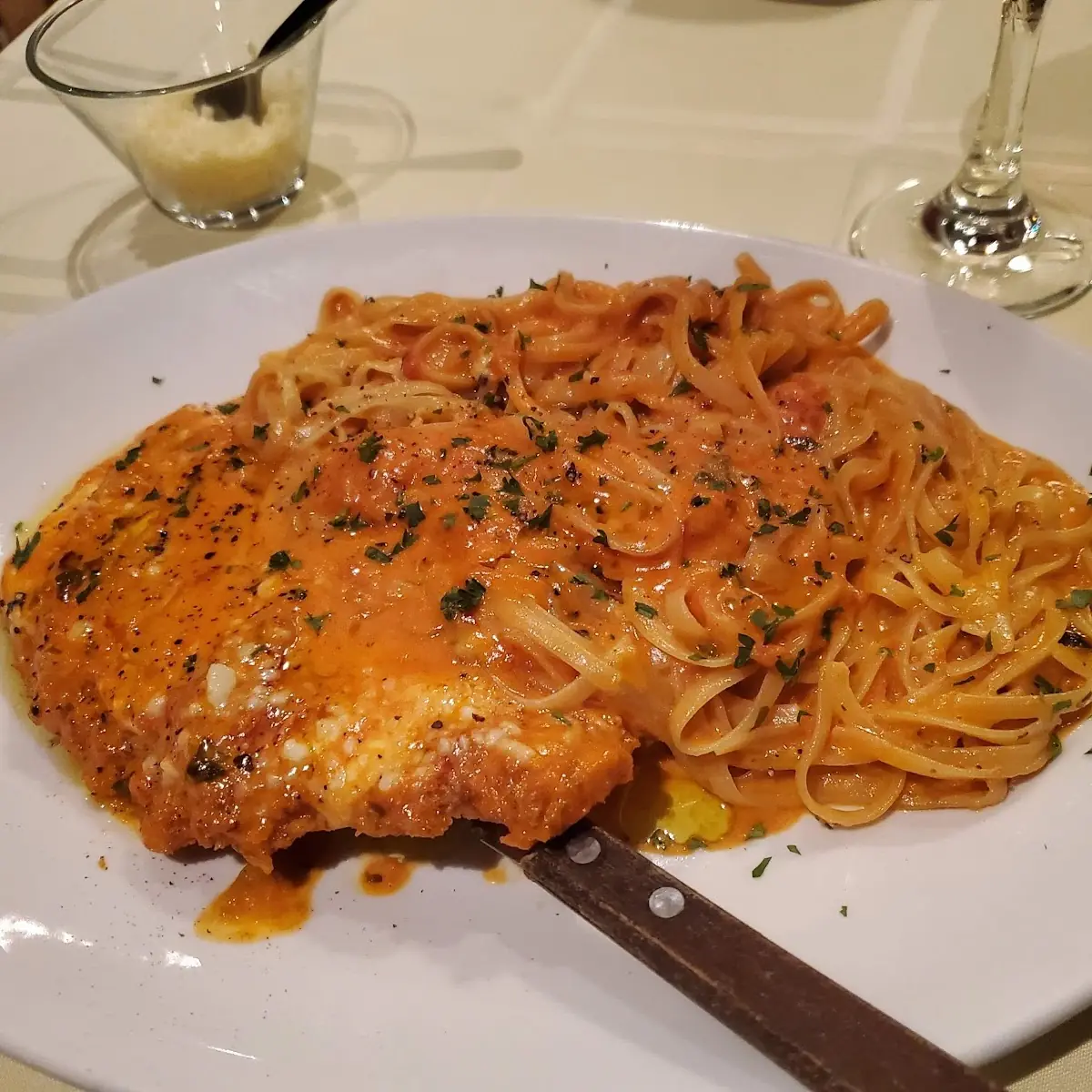 Chicken Parmigiana