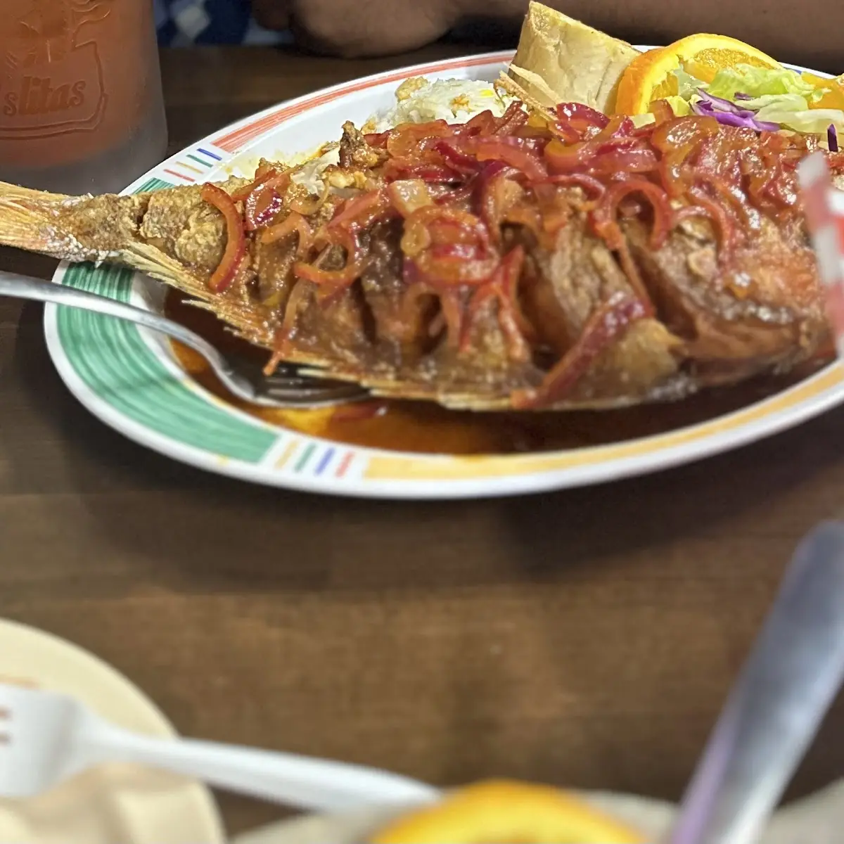 Mojarra Frita A la Diabla