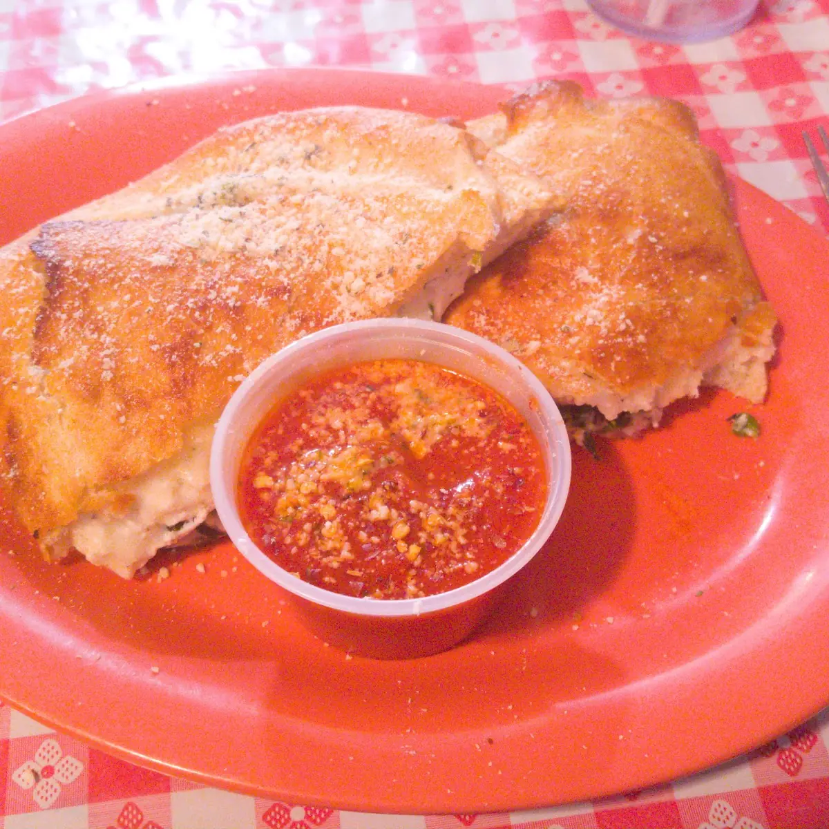 Sausage & Peppers Stromboli