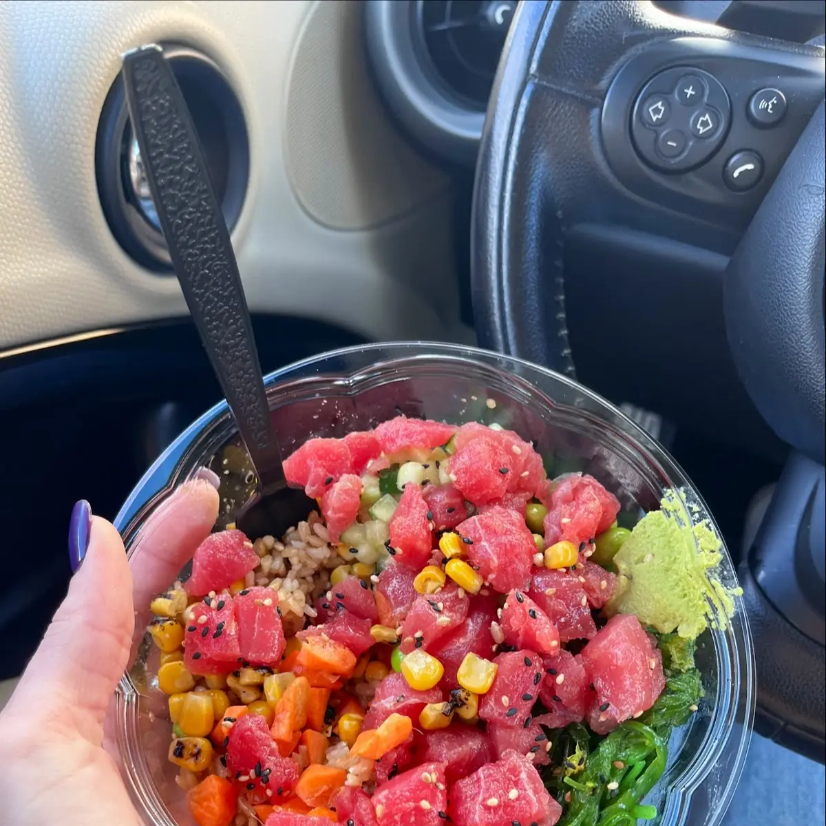 Tuna Poke Brown Rice