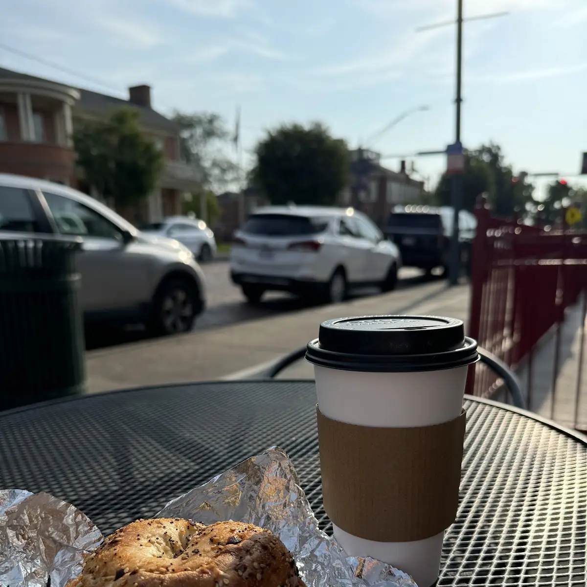 Original Breakfast Sandwich and a Coffee