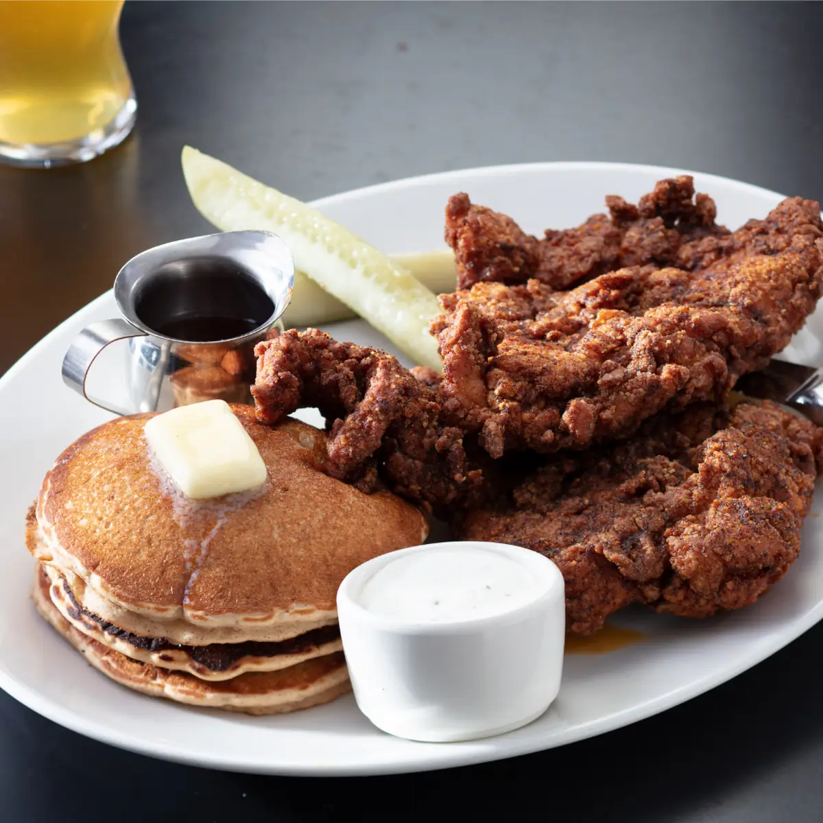 Nashville Hot Chicken & Pancakes