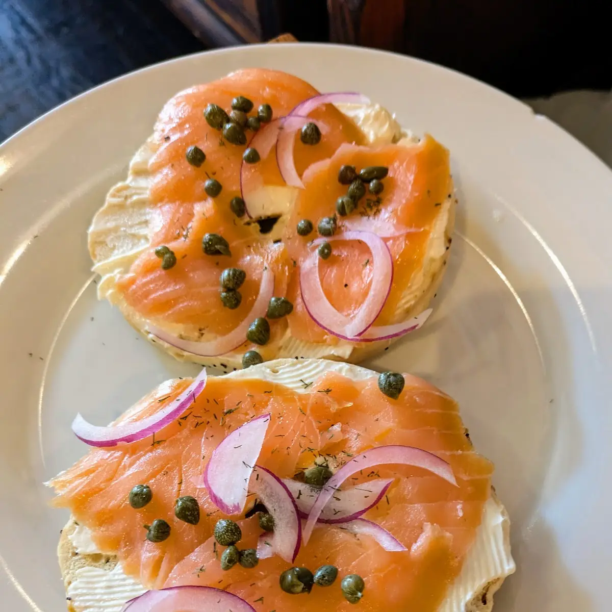 Smoked Salmon Bagel