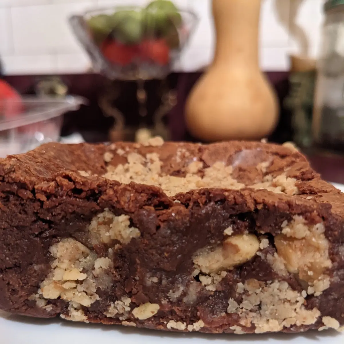Chocolate Brownie w Walnuts