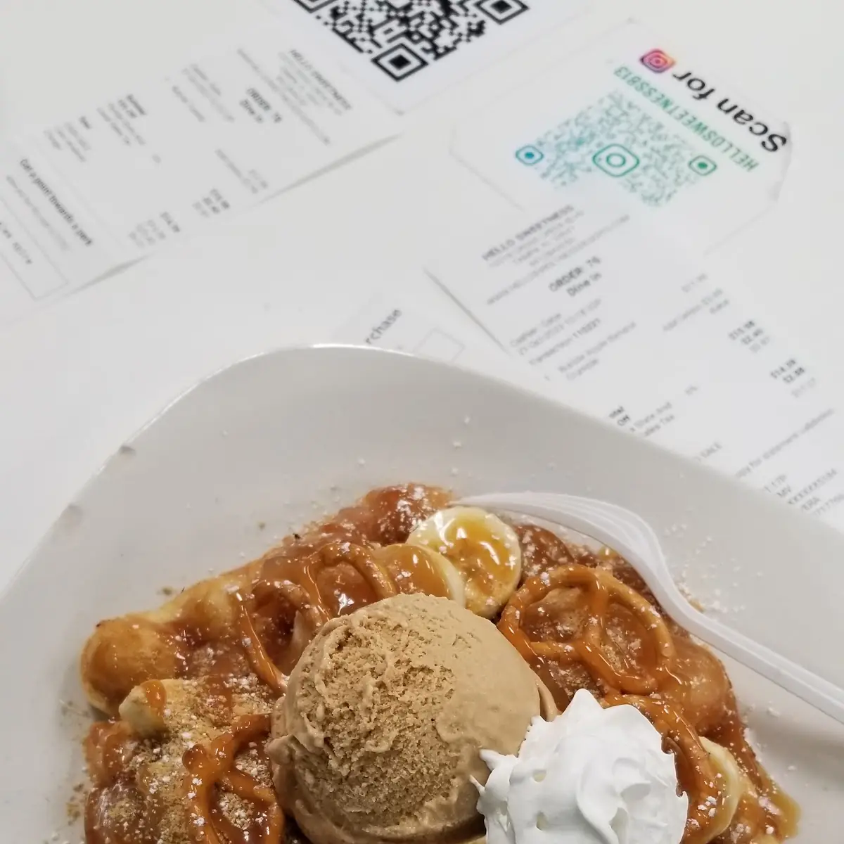 Apple Pie Sweetness Waffle
