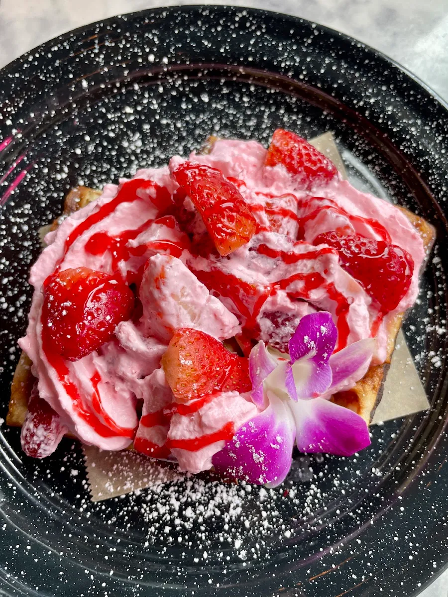 Strawberry Shortcake Waffle