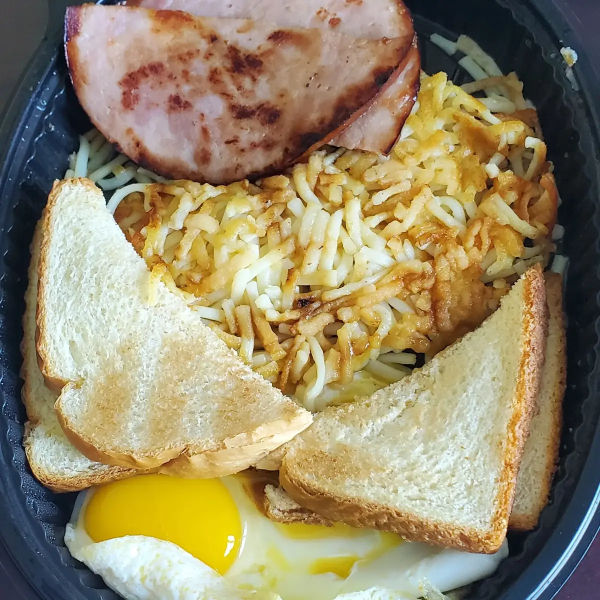Bacon Eggs Hash Browns