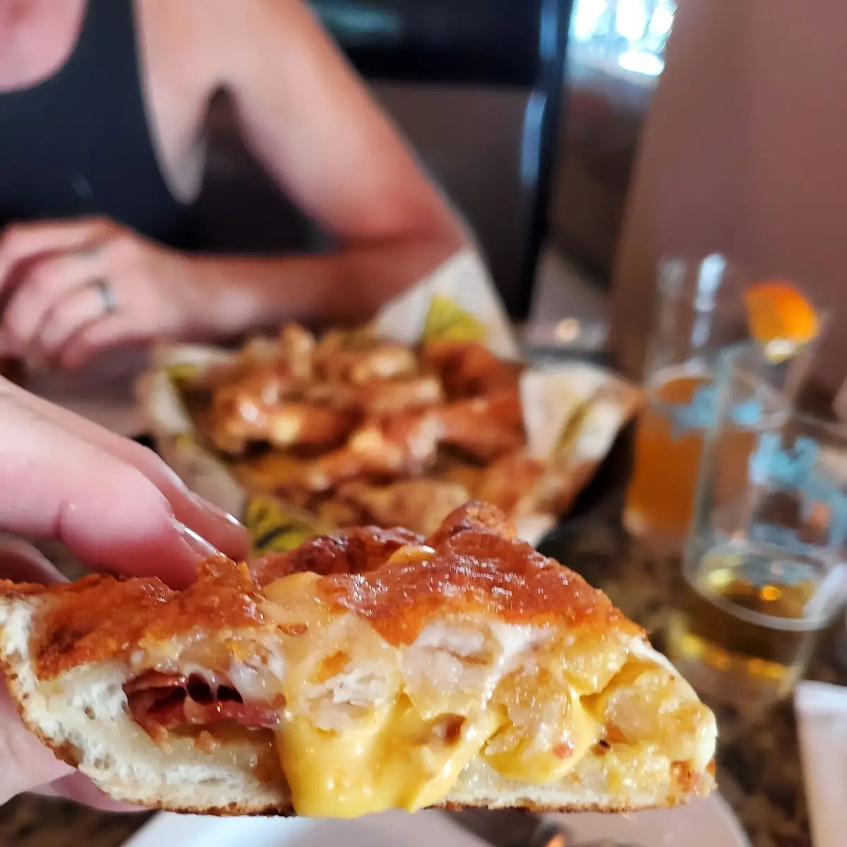 Mac & Cheese & Fried Mozzarella