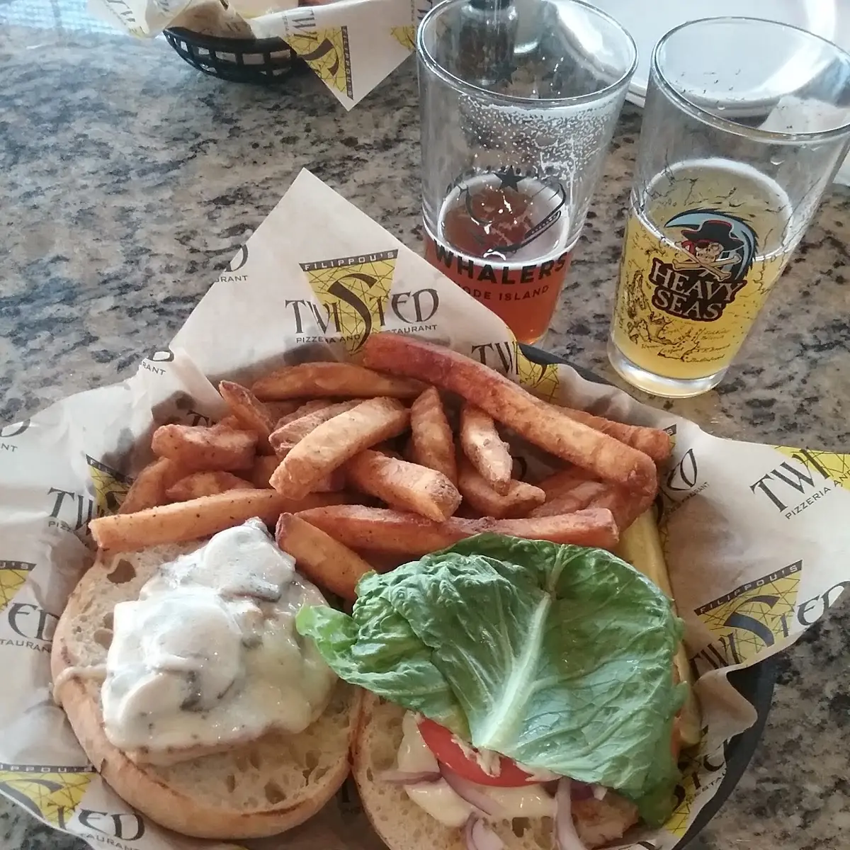 My Dads Chicken Burger