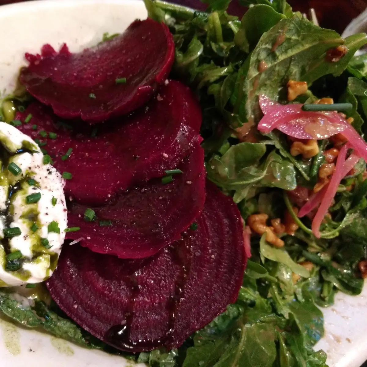 Beet and Burrata Salad