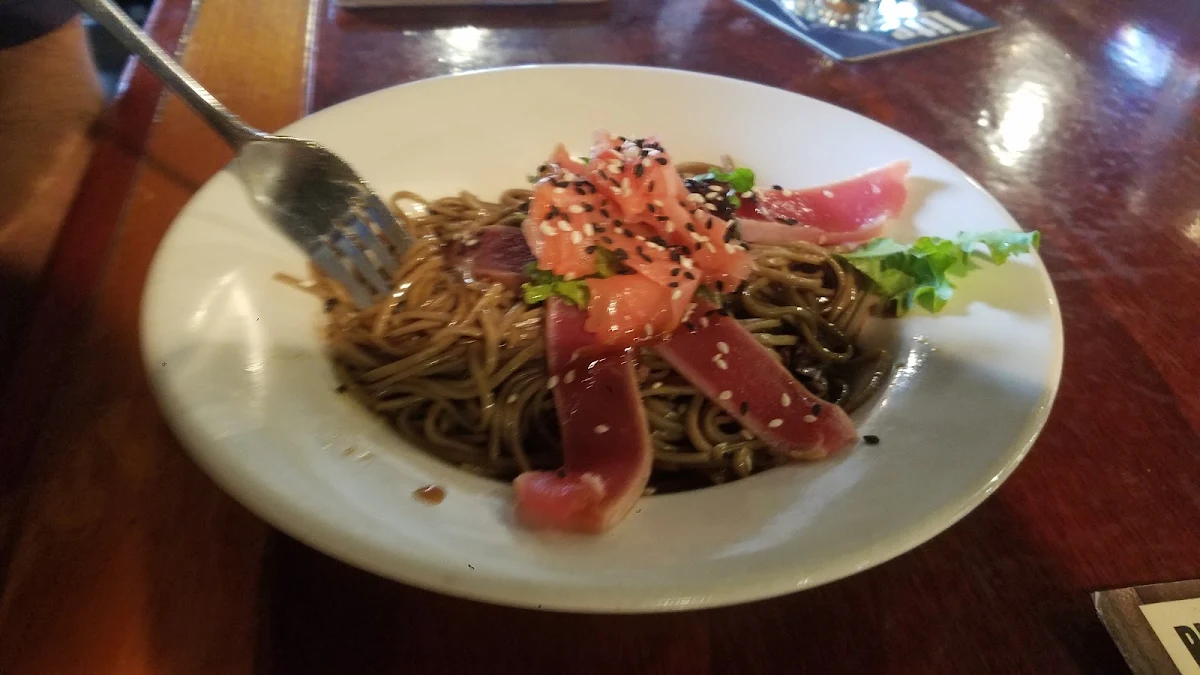 Ahi Tuna and Soba Noodles