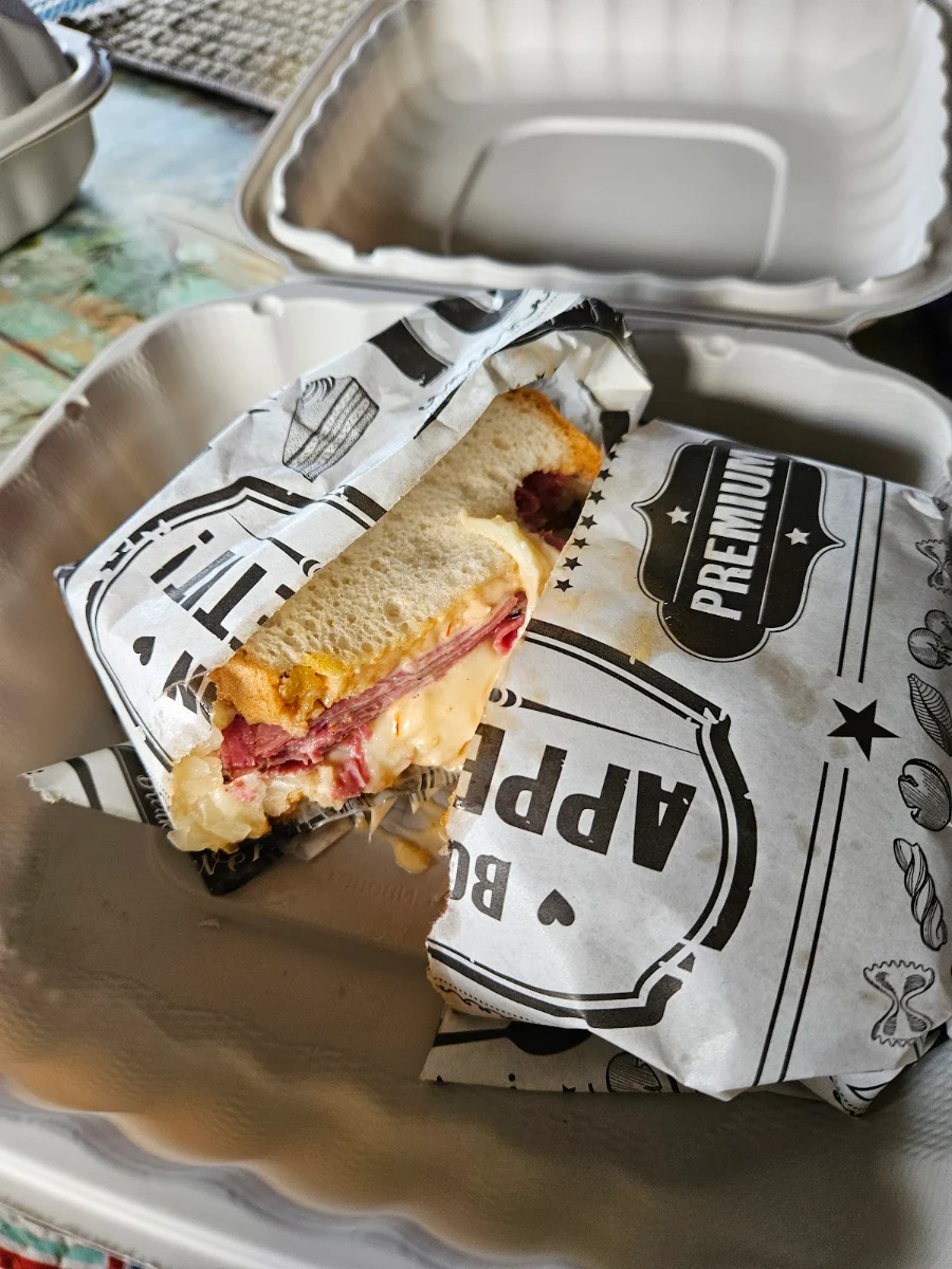 Reuben on Gluten Free Bread