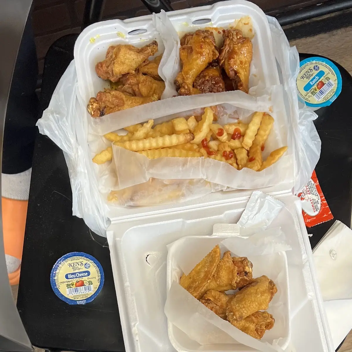 Garlic Parmesan Wings Combo