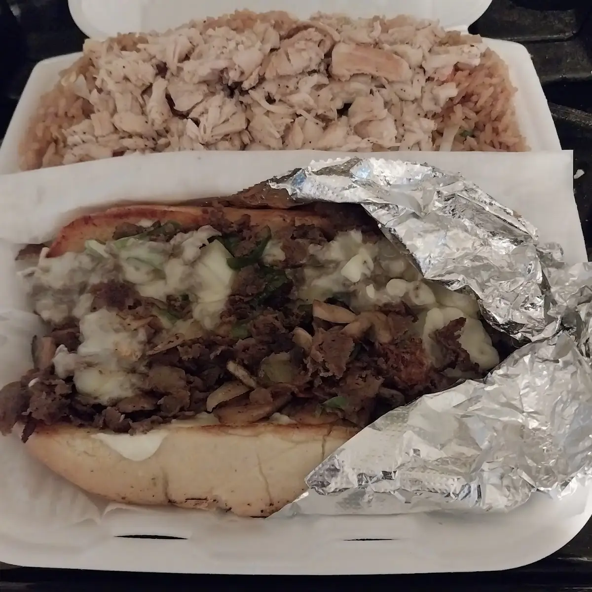 Philly Cheesesteak Sandwich