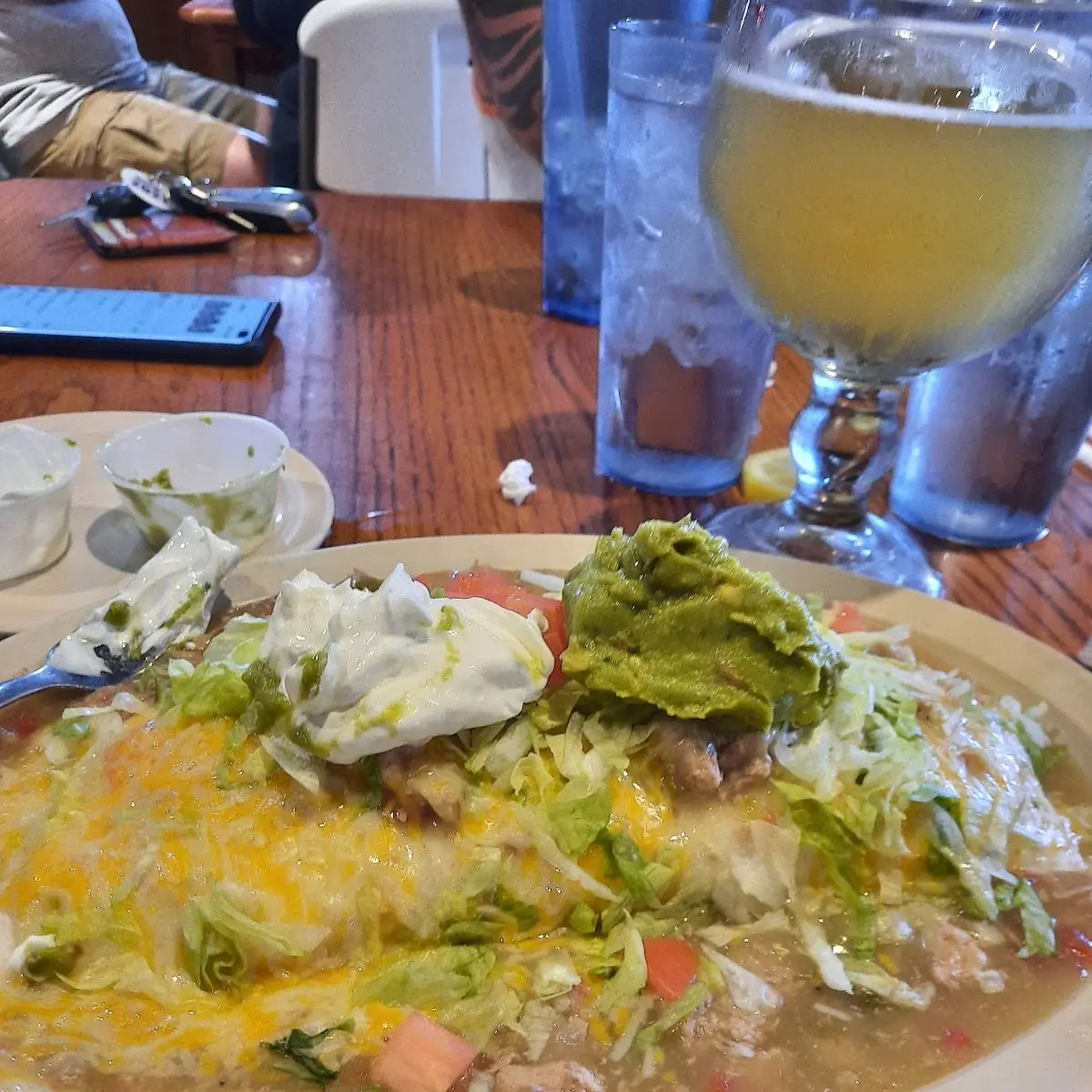 Beef and Bean Burrito