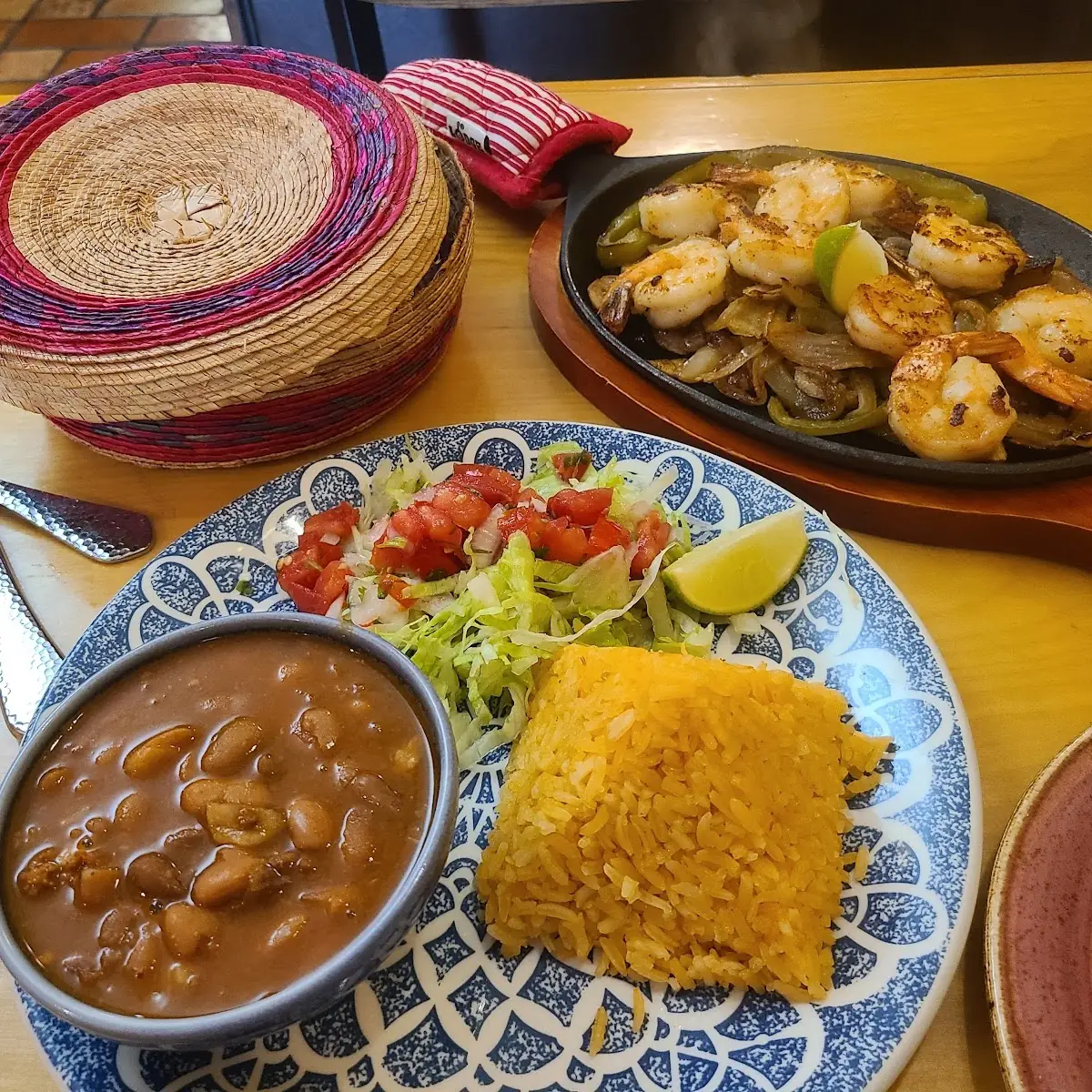 Shrimp Fajitas