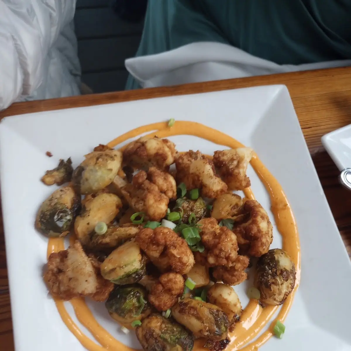 Fried Cauliflower & Brussels Sprouts