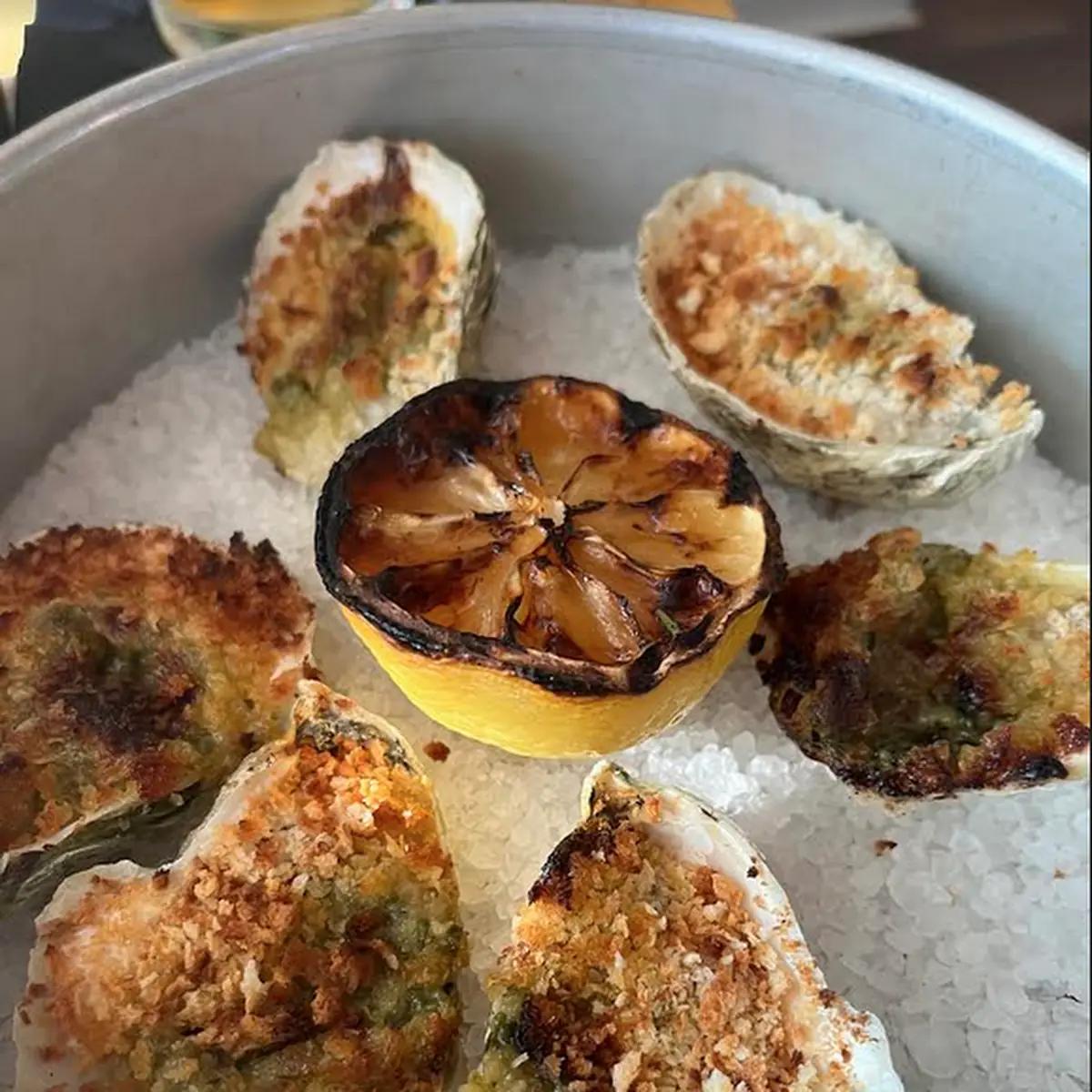 Oysters Rockefeller