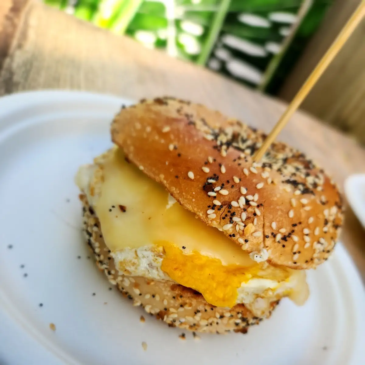 Pesto Egg Sandwich