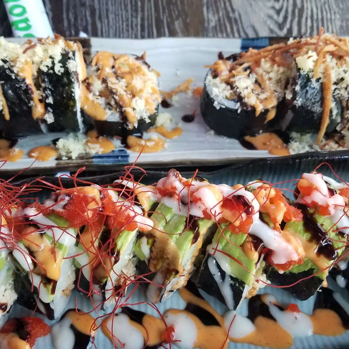 Caterpillar Roll Tempura Shrimp