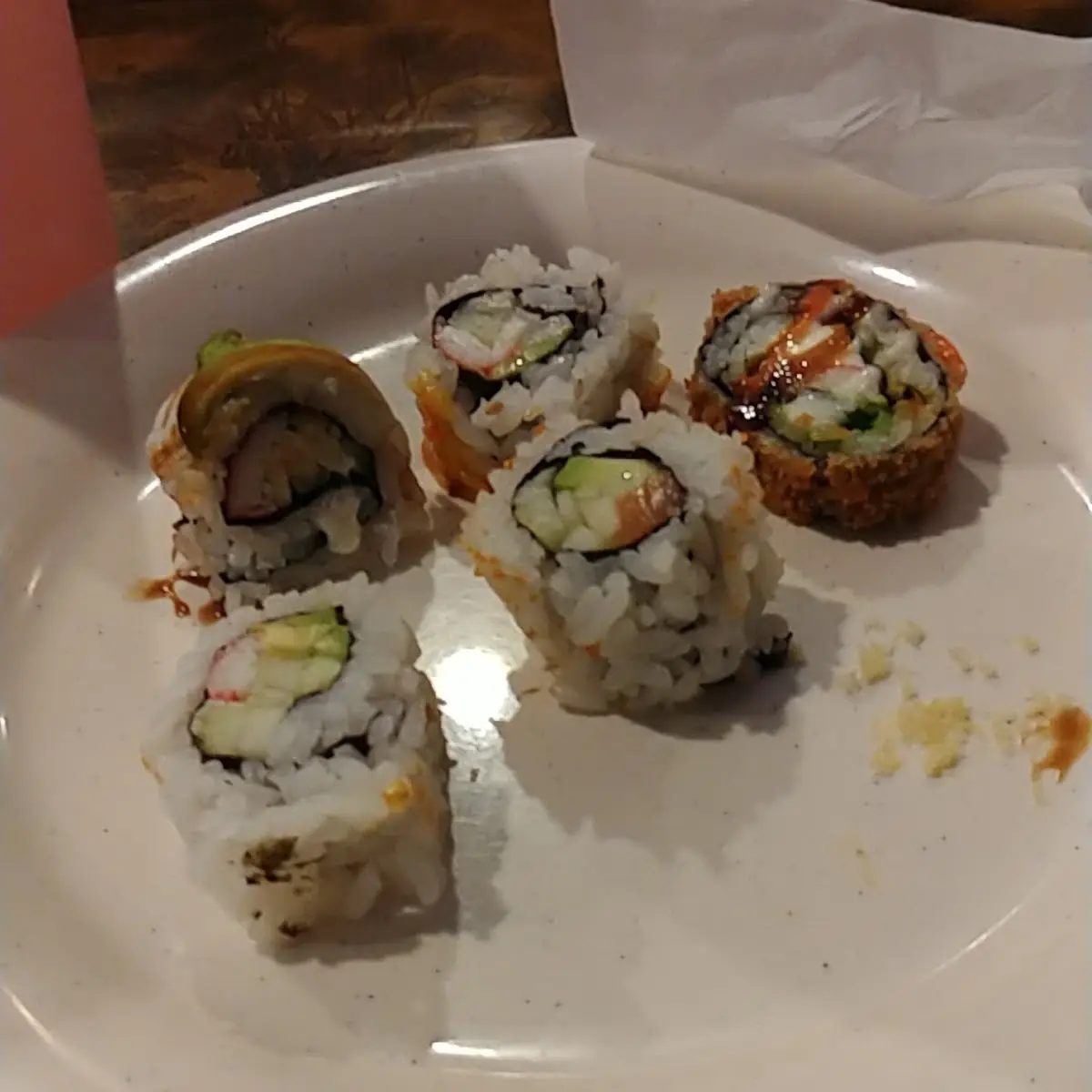 Different Kinds of Sushi