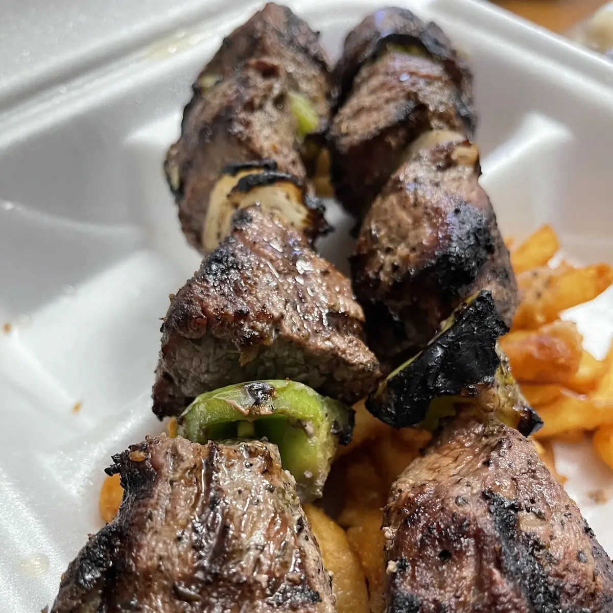 Beef Kabob Plate