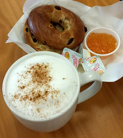 Cinnamon Raisin Bagel