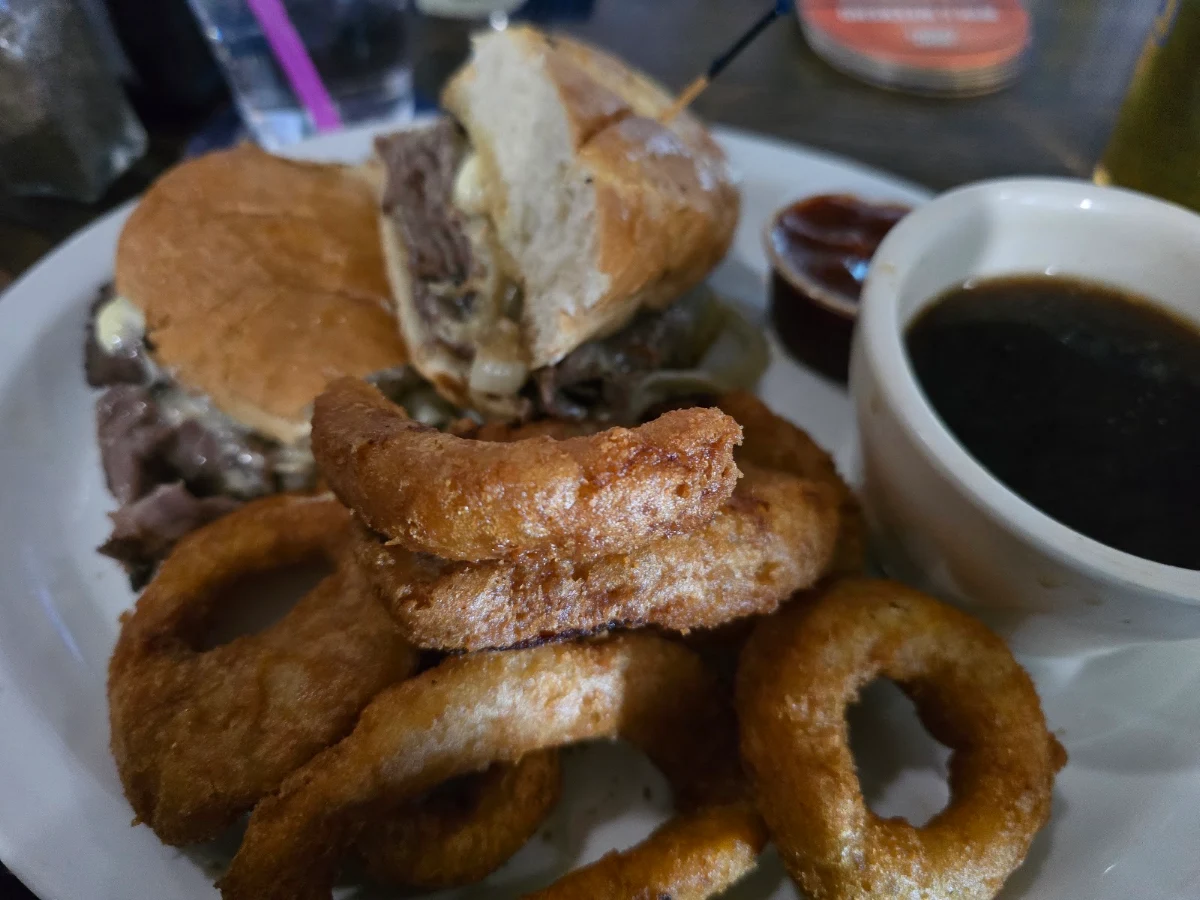 French Dip with Swiss