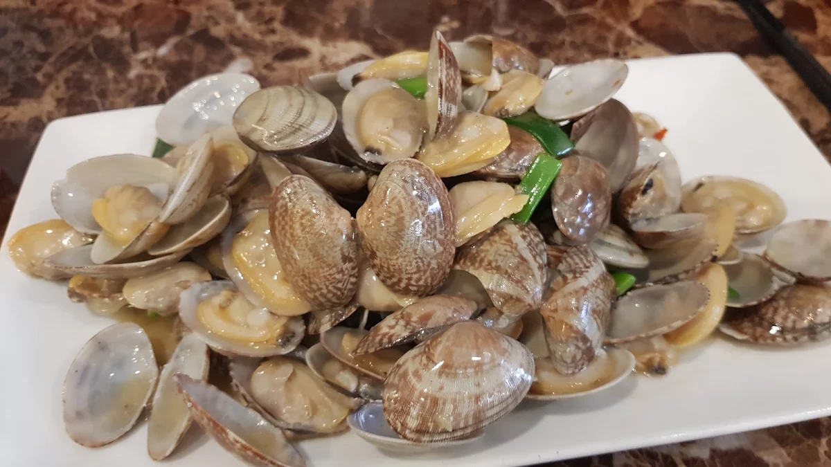 Stir Fried Ginger Clam, Eastern Dumpling House