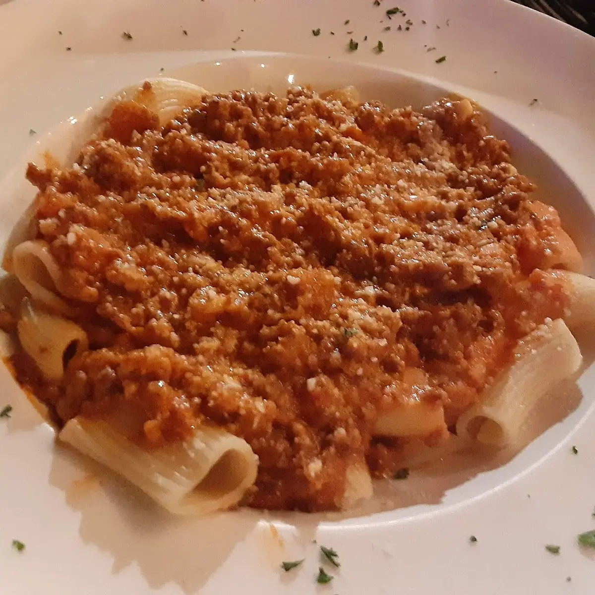 Rigatoni Bolognese