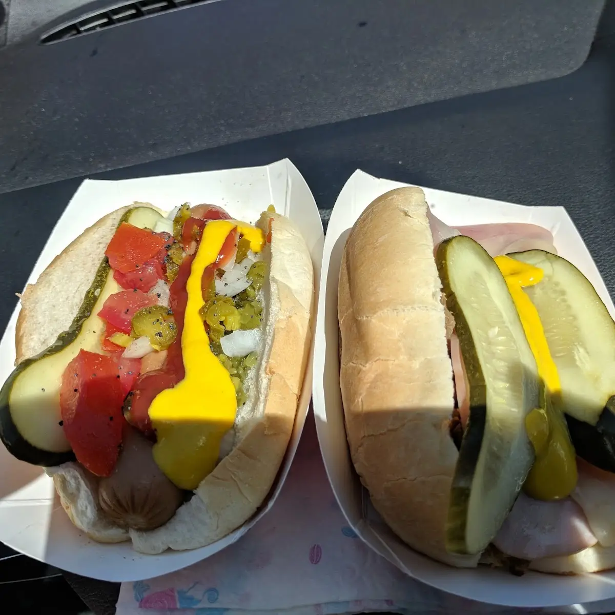 Chicago Dog and Cubano