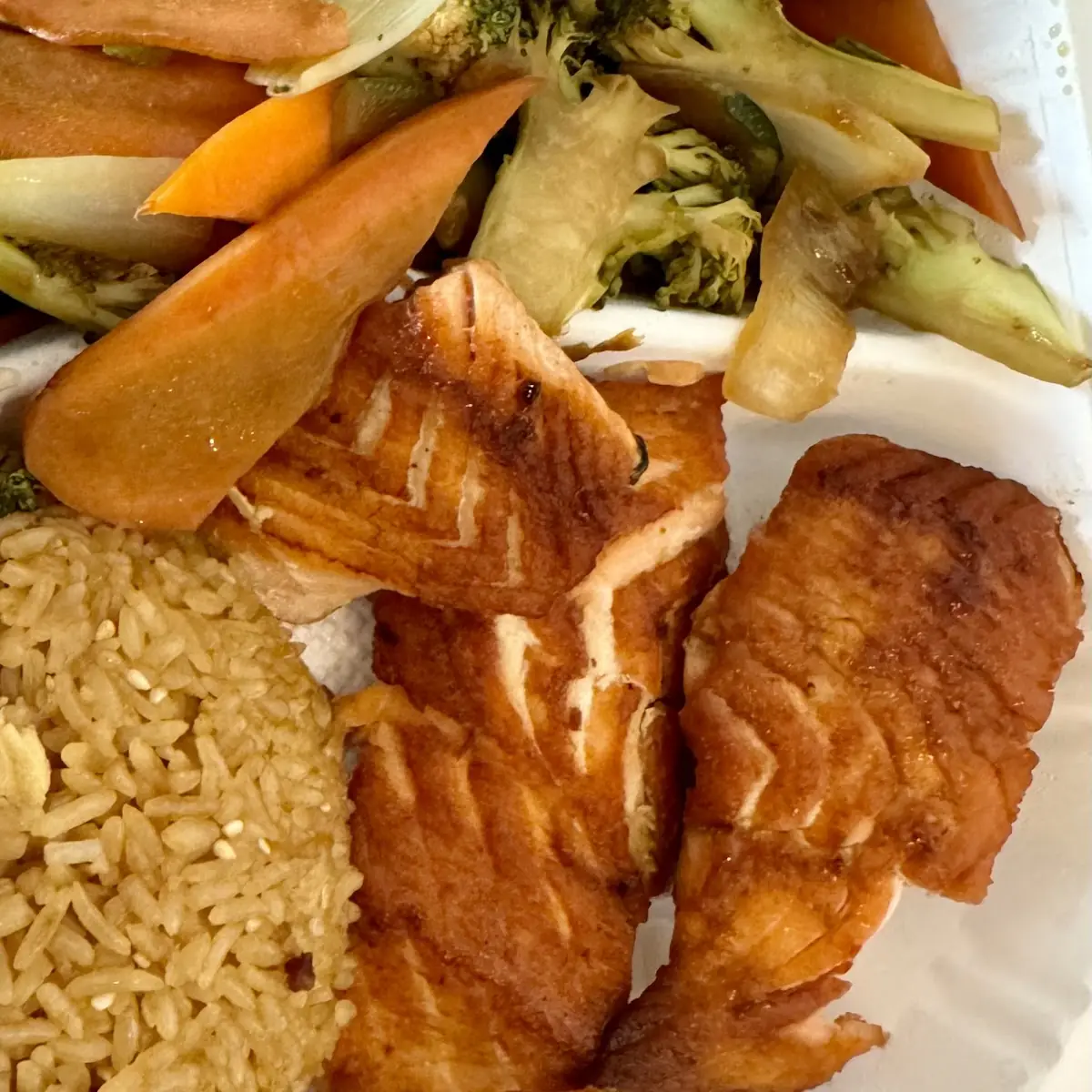Hibachi Salmon