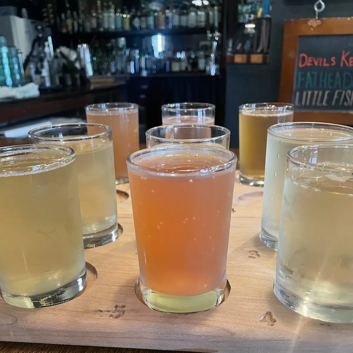 Hard Cider Tasting Flight