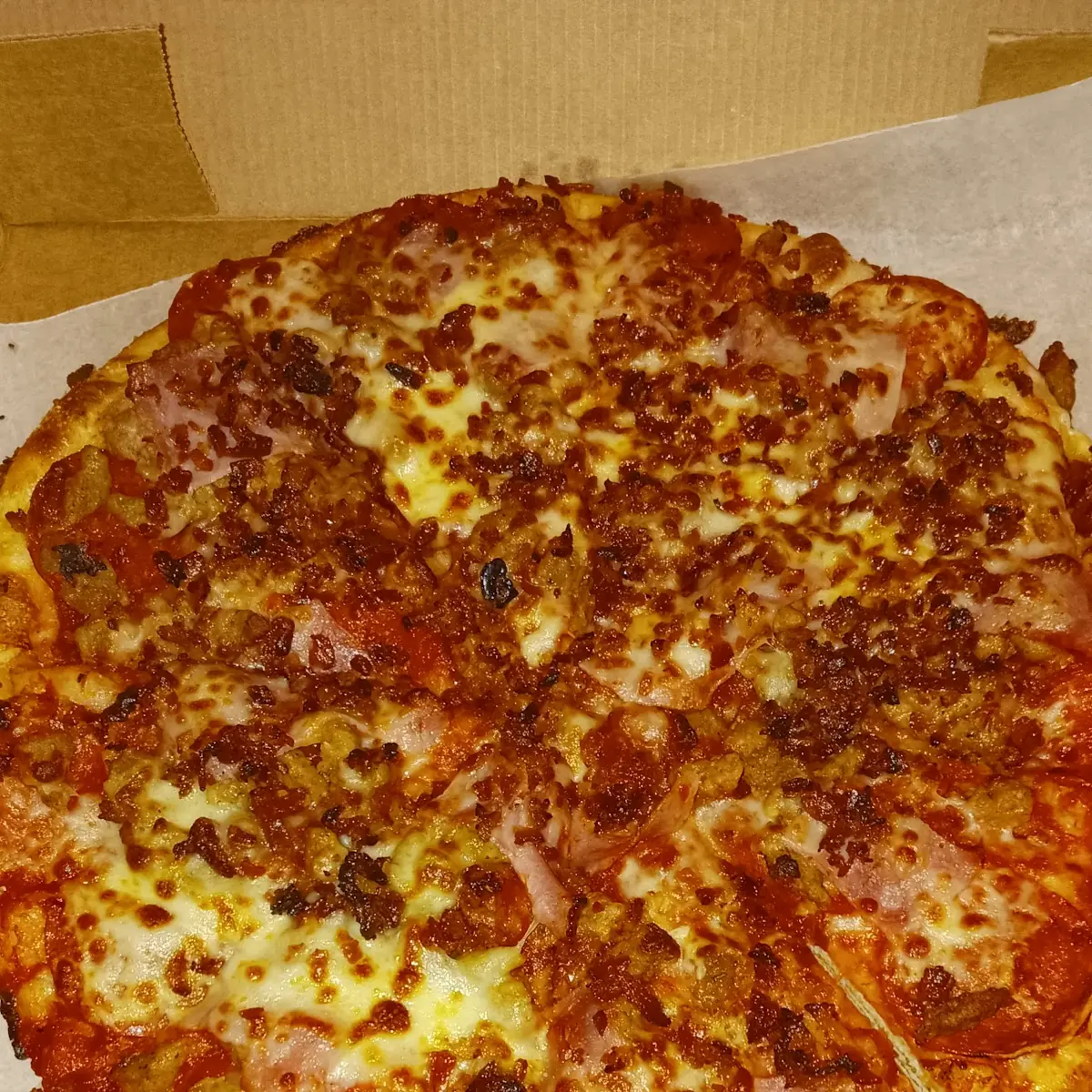 11 Meat Lovers Pizza