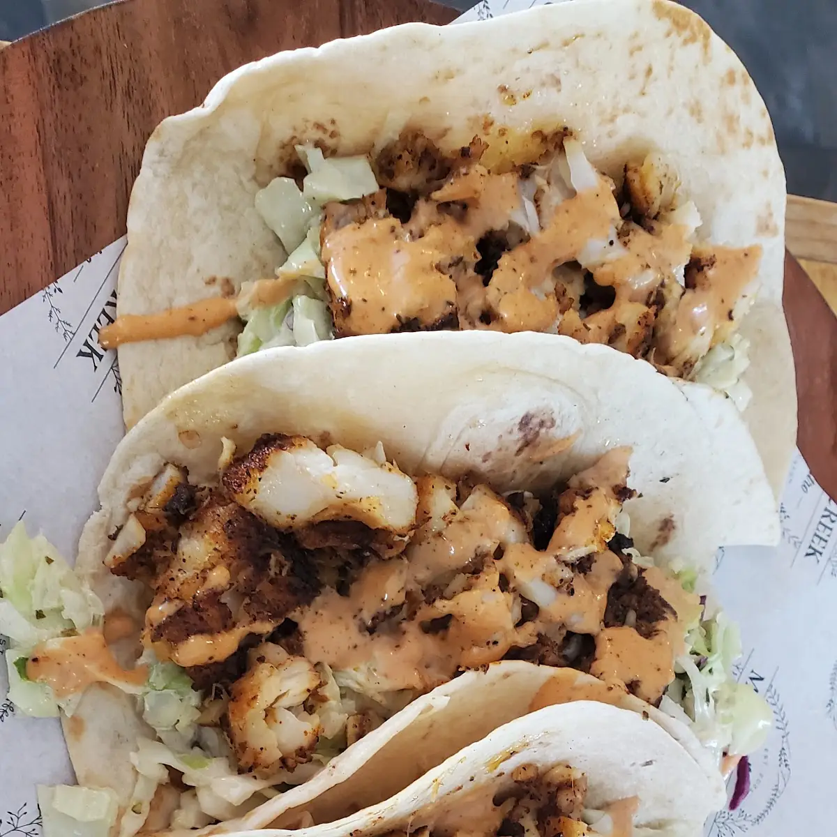 Blackened Cod Tacos