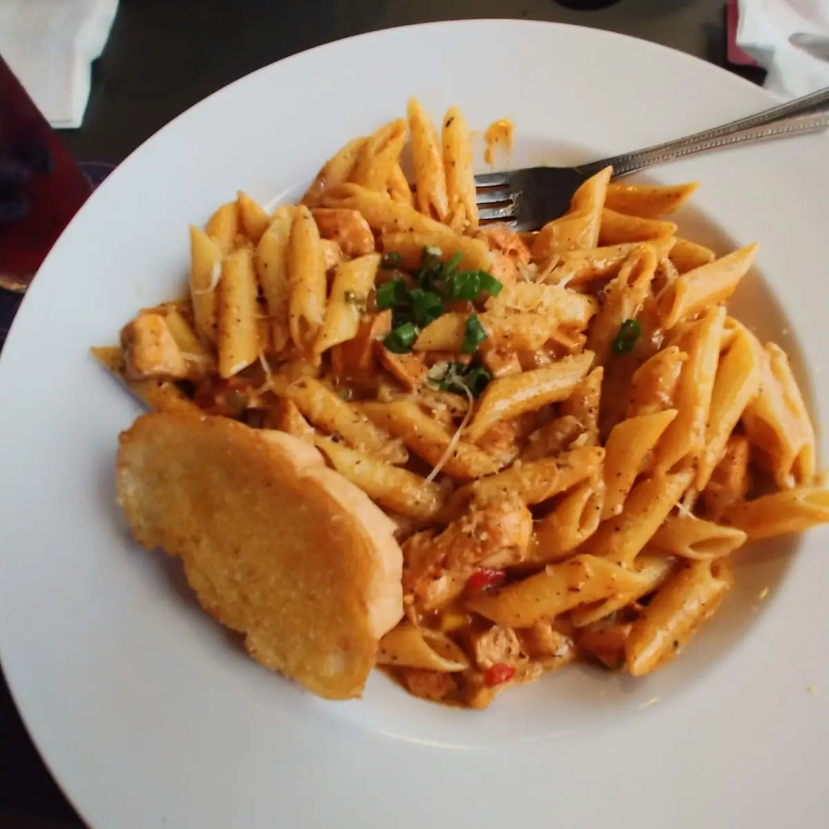 Blackened Chicken Pasta